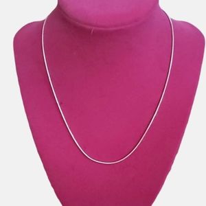 16" Silver-Tone Coiled Rope Chain Necklace Basic Elegant Beauty